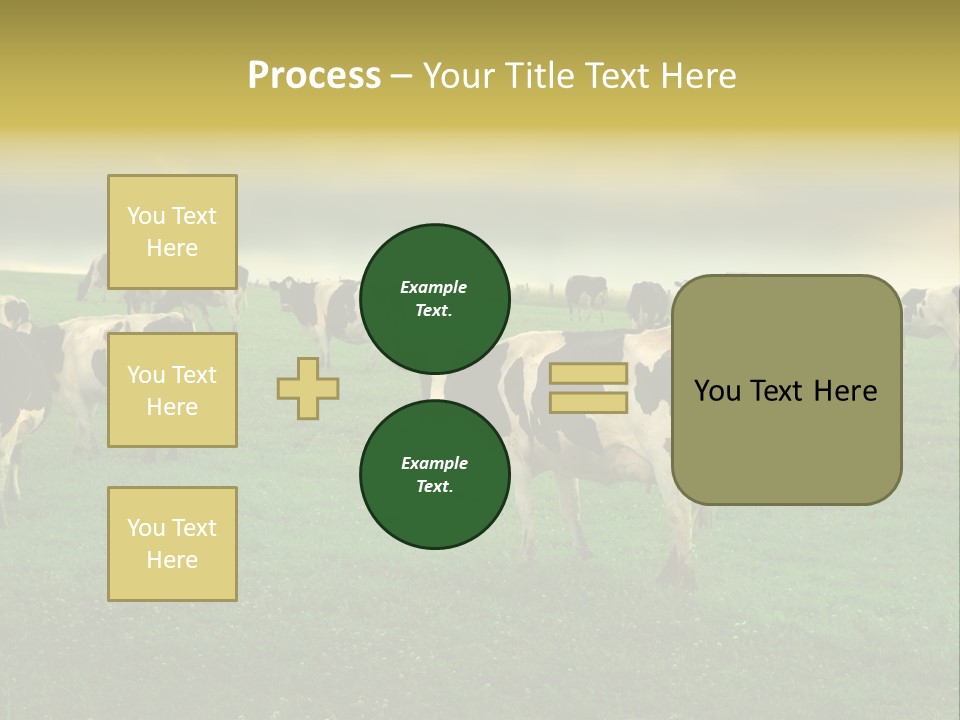 Meadow Farmland Grazing PowerPoint Template