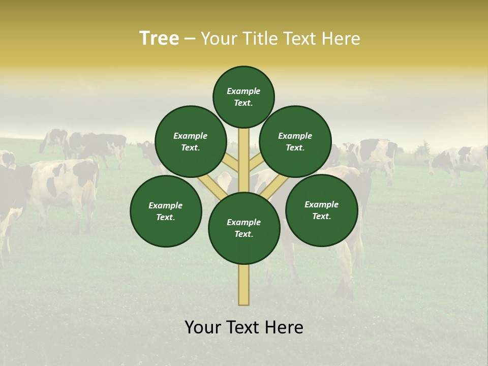 Meadow Farmland Grazing PowerPoint Template