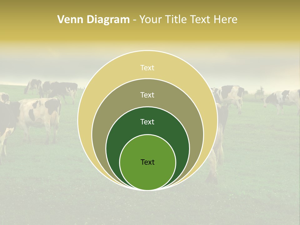 Meadow Farmland Grazing PowerPoint Template