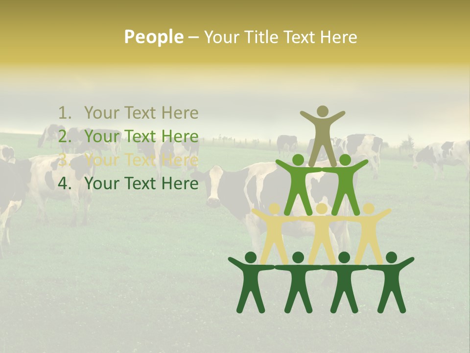 Meadow Farmland Grazing PowerPoint Template