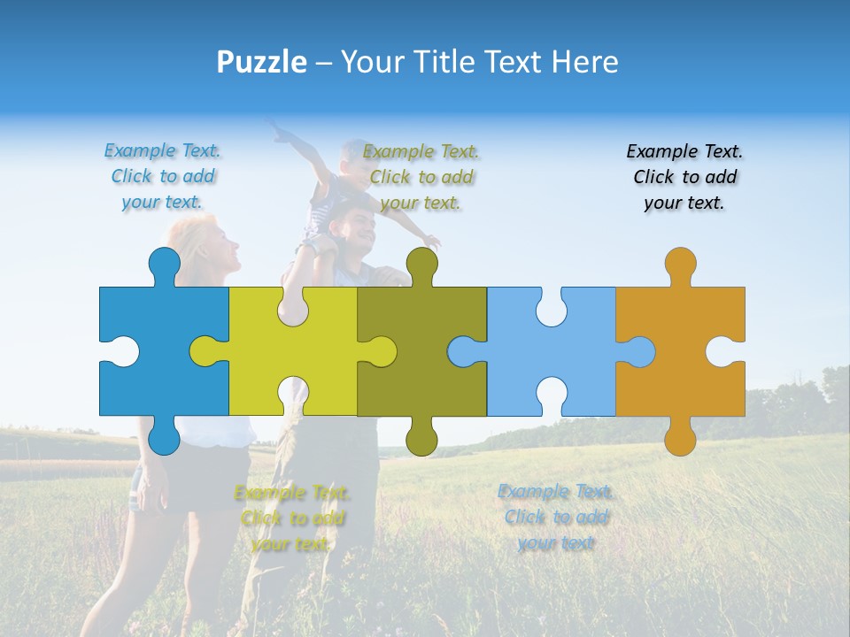 Kid Joy Enjoying PowerPoint Template