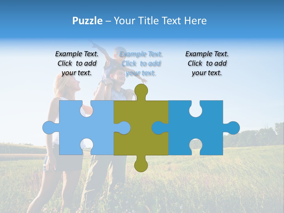 Kid Joy Enjoying PowerPoint Template