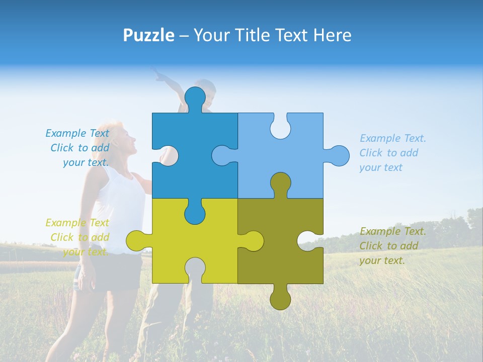 Kid Joy Enjoying PowerPoint Template