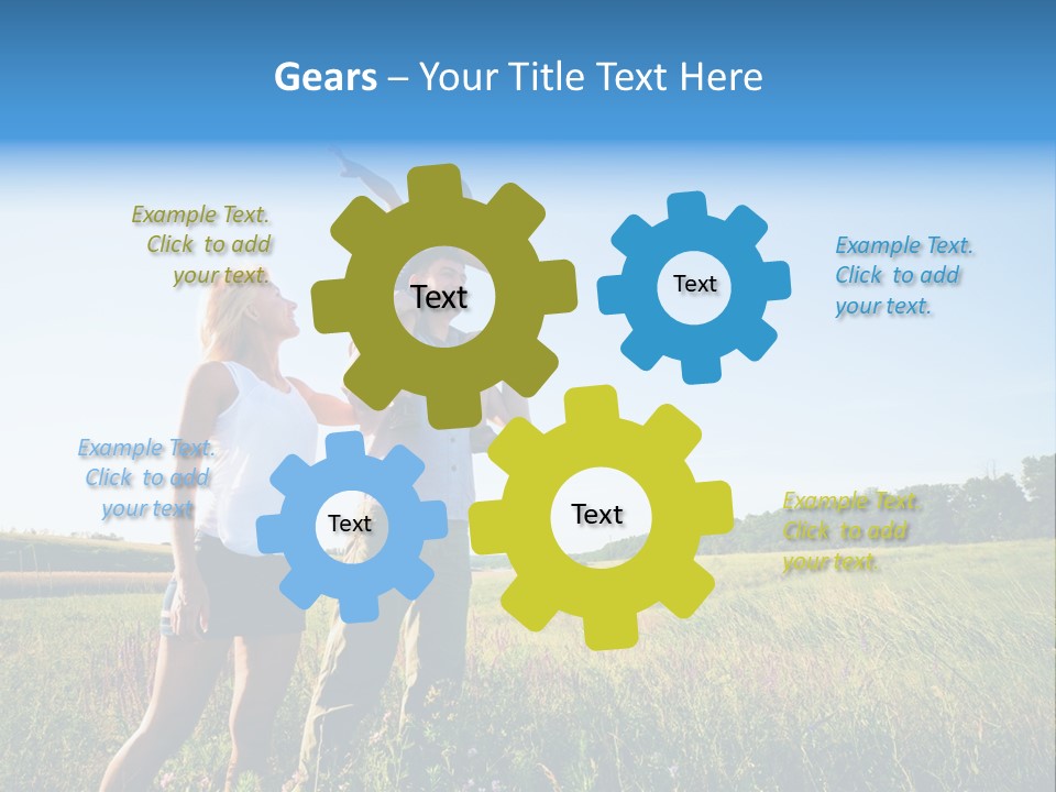 Kid Joy Enjoying PowerPoint Template