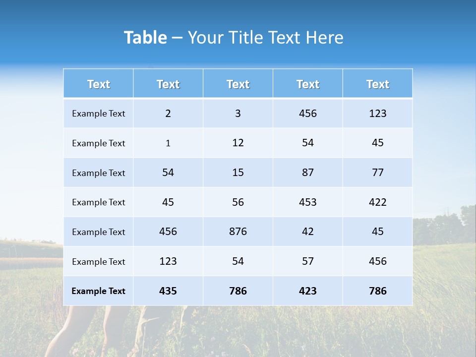 Kid Joy Enjoying PowerPoint Template