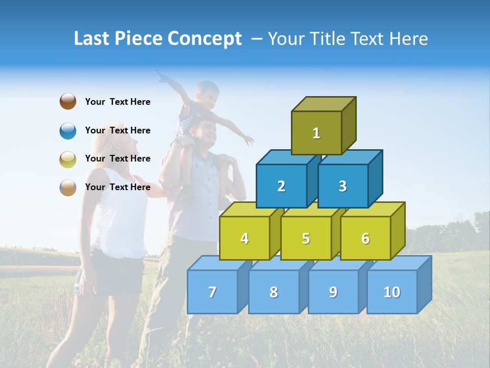 Kid Joy Enjoying PowerPoint Template