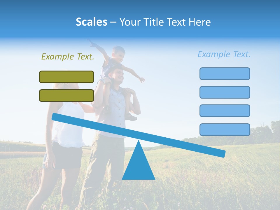 Kid Joy Enjoying PowerPoint Template