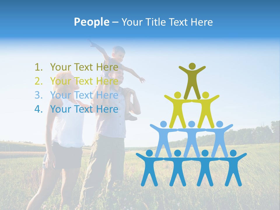 Kid Joy Enjoying PowerPoint Template