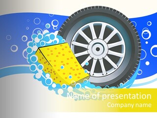 Shampoo Protector Service PowerPoint Template