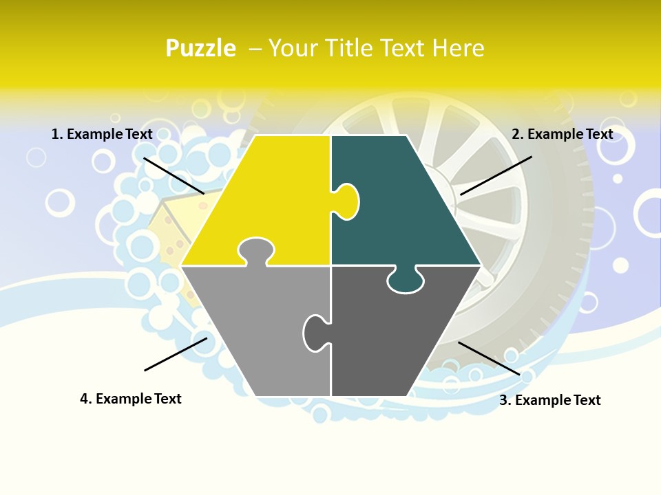 Shampoo Protector Service PowerPoint Template