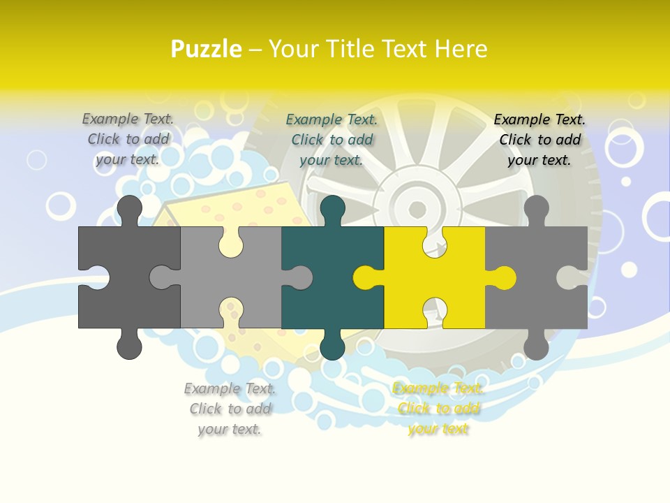 Shampoo Protector Service PowerPoint Template