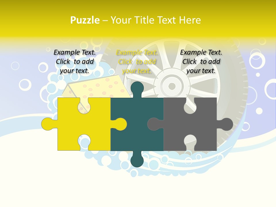 Shampoo Protector Service PowerPoint Template