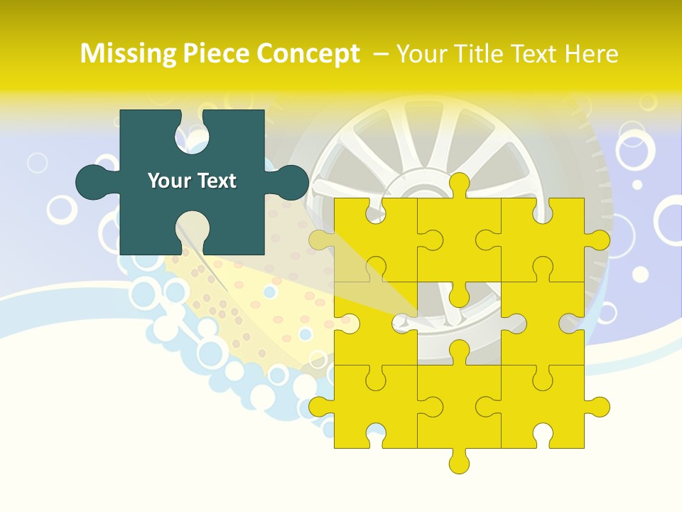 Shampoo Protector Service PowerPoint Template