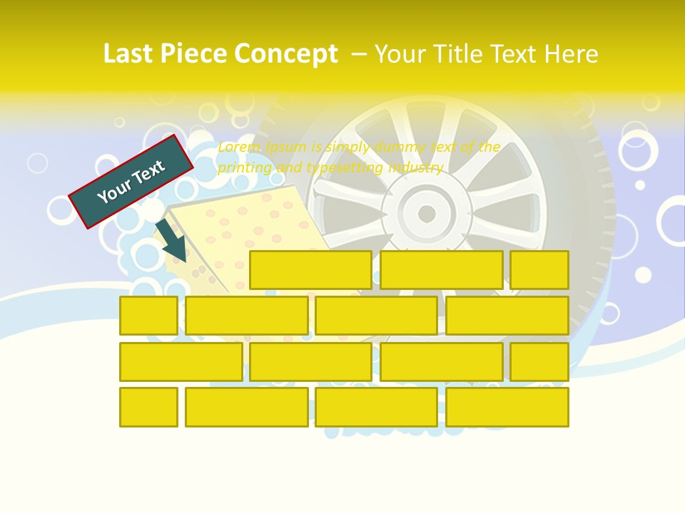 Shampoo Protector Service PowerPoint Template