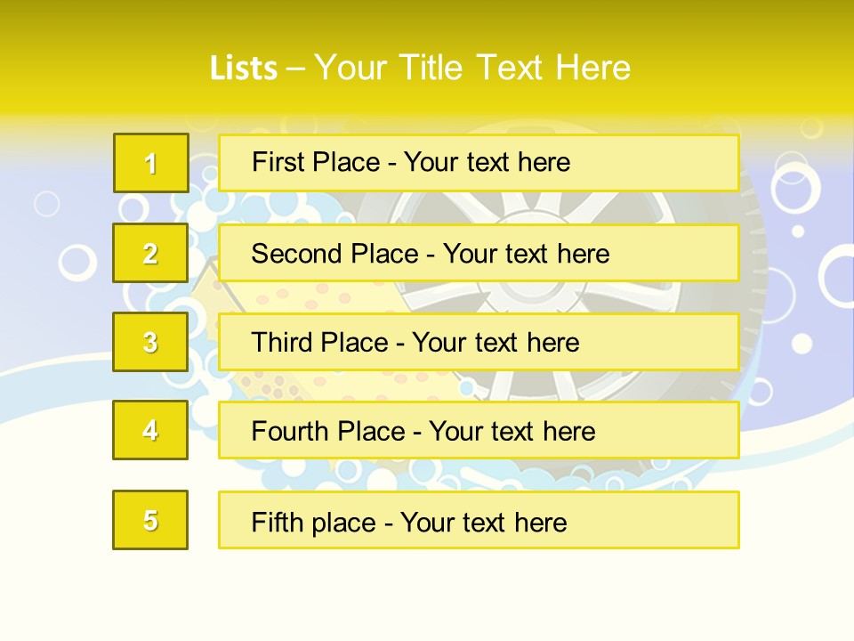 Shampoo Protector Service PowerPoint Template