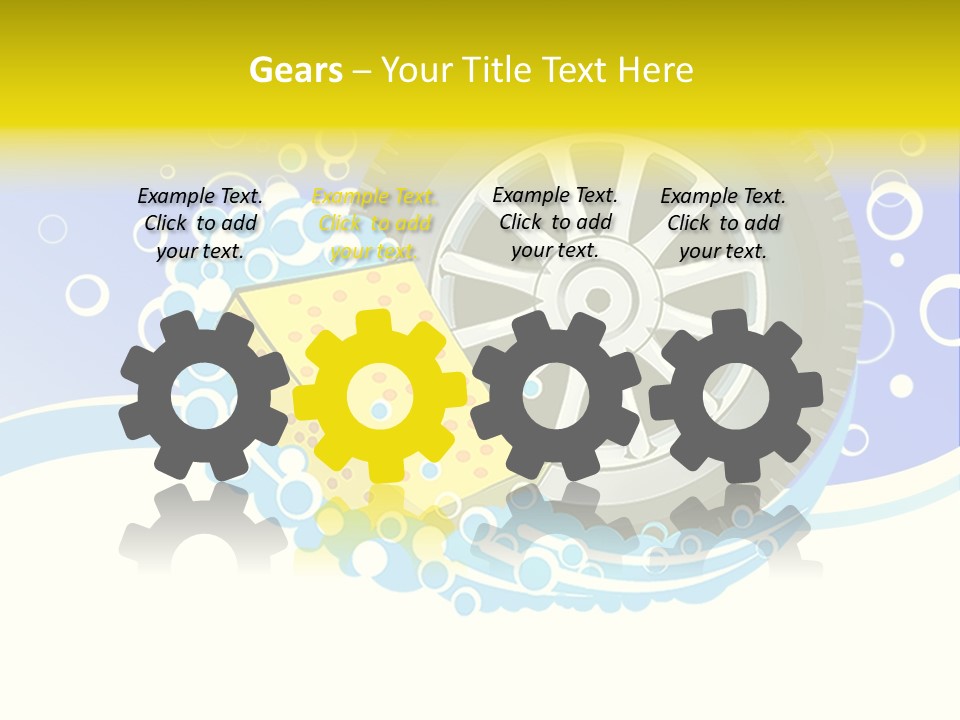 Shampoo Protector Service PowerPoint Template