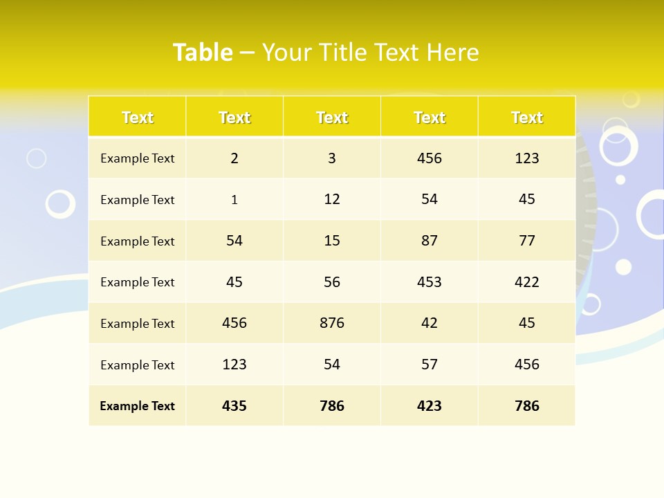Shampoo Protector Service PowerPoint Template