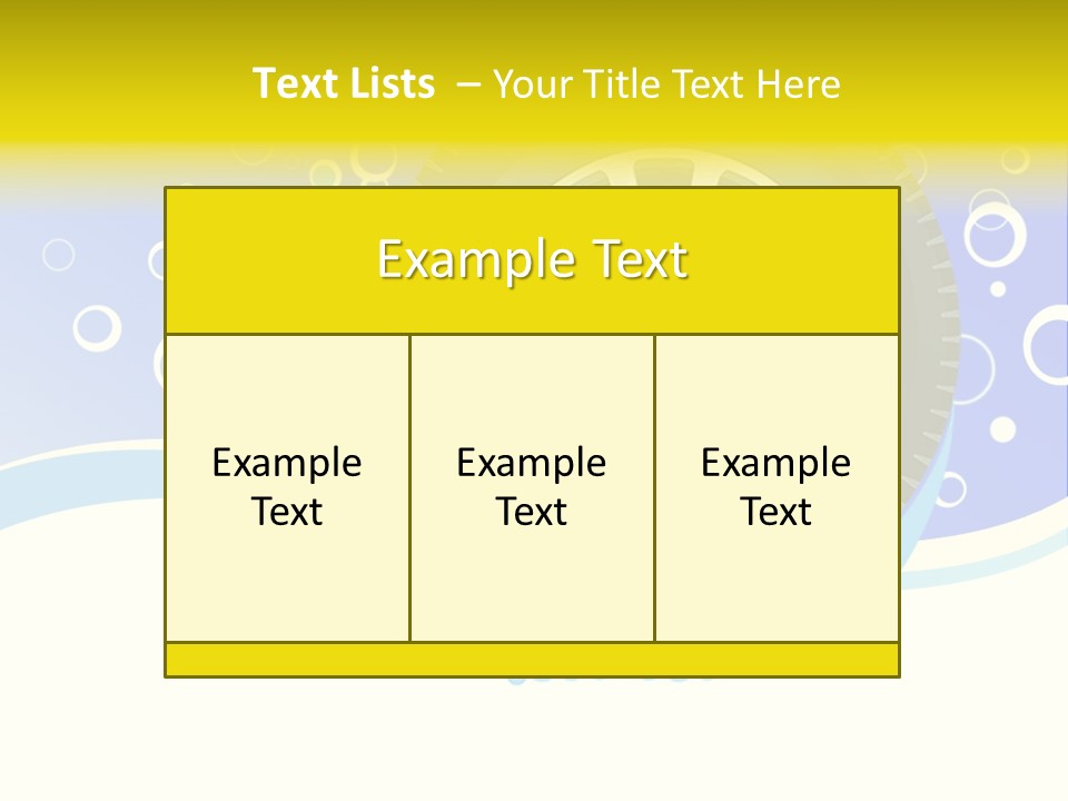 Shampoo Protector Service PowerPoint Template