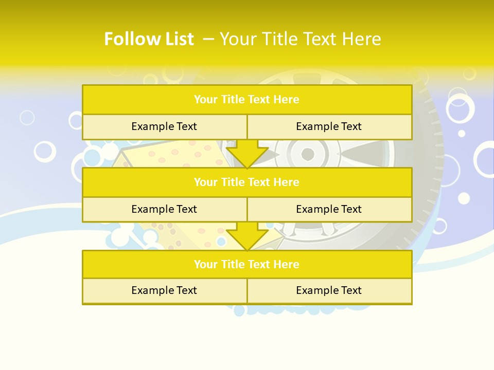 Shampoo Protector Service PowerPoint Template
