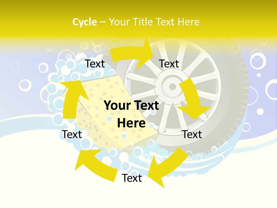 Shampoo Protector Service PowerPoint Template