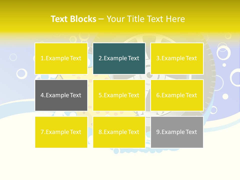 Shampoo Protector Service PowerPoint Template