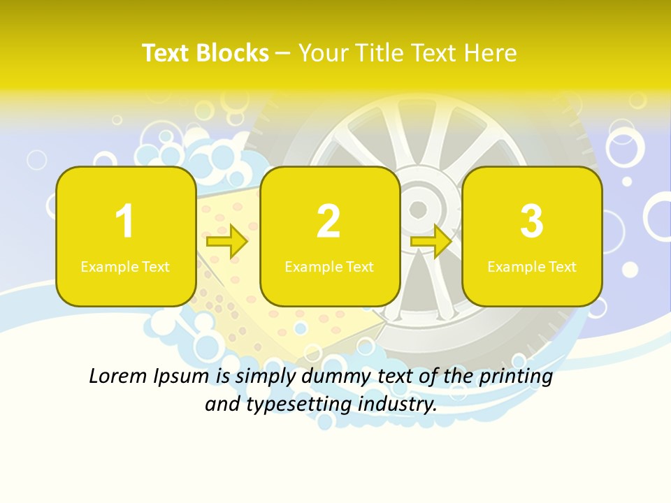 Shampoo Protector Service PowerPoint Template