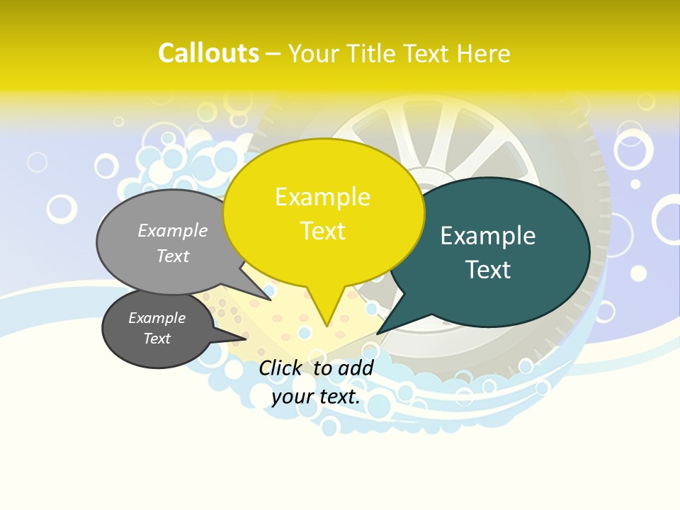 Shampoo Protector Service PowerPoint Template