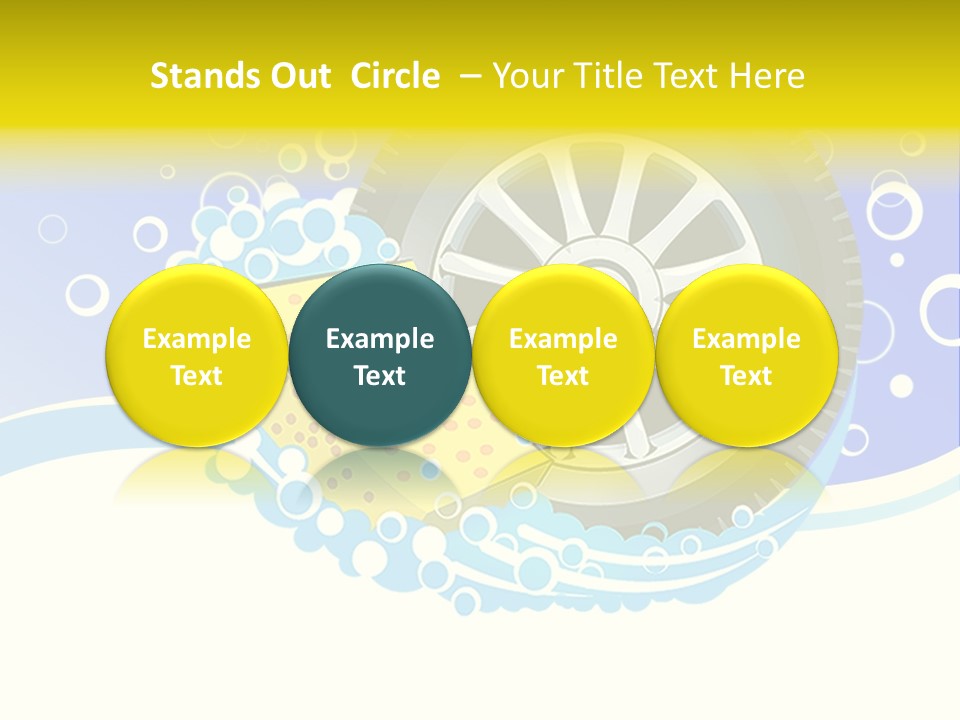 Shampoo Protector Service PowerPoint Template