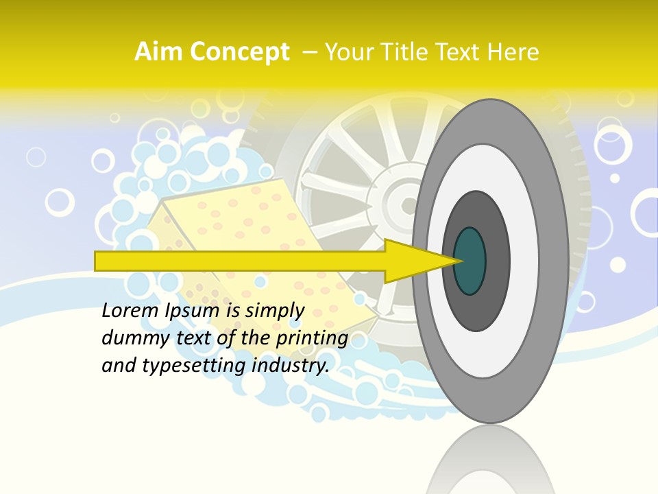 Shampoo Protector Service PowerPoint Template