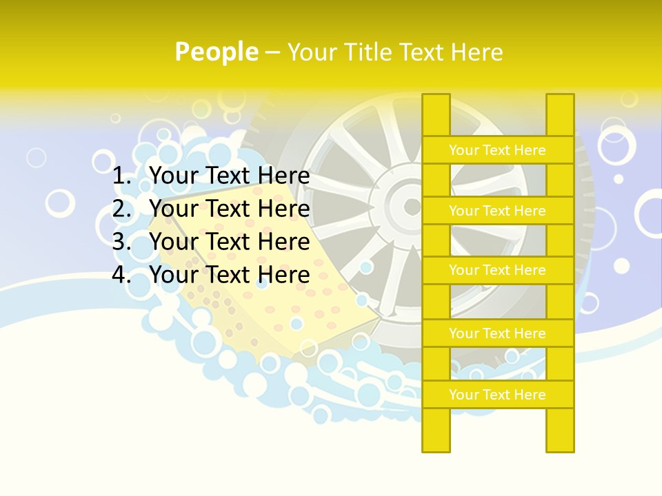 Shampoo Protector Service PowerPoint Template