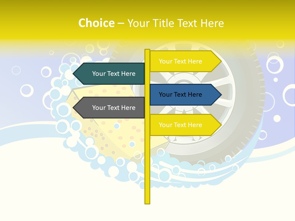 Shampoo Protector Service PowerPoint Template