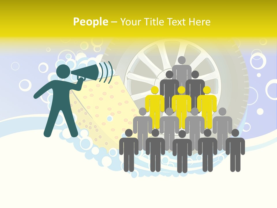 Shampoo Protector Service PowerPoint Template