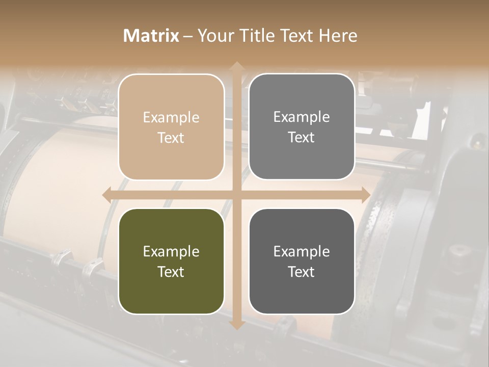 Technology Newspaper Work PowerPoint Template