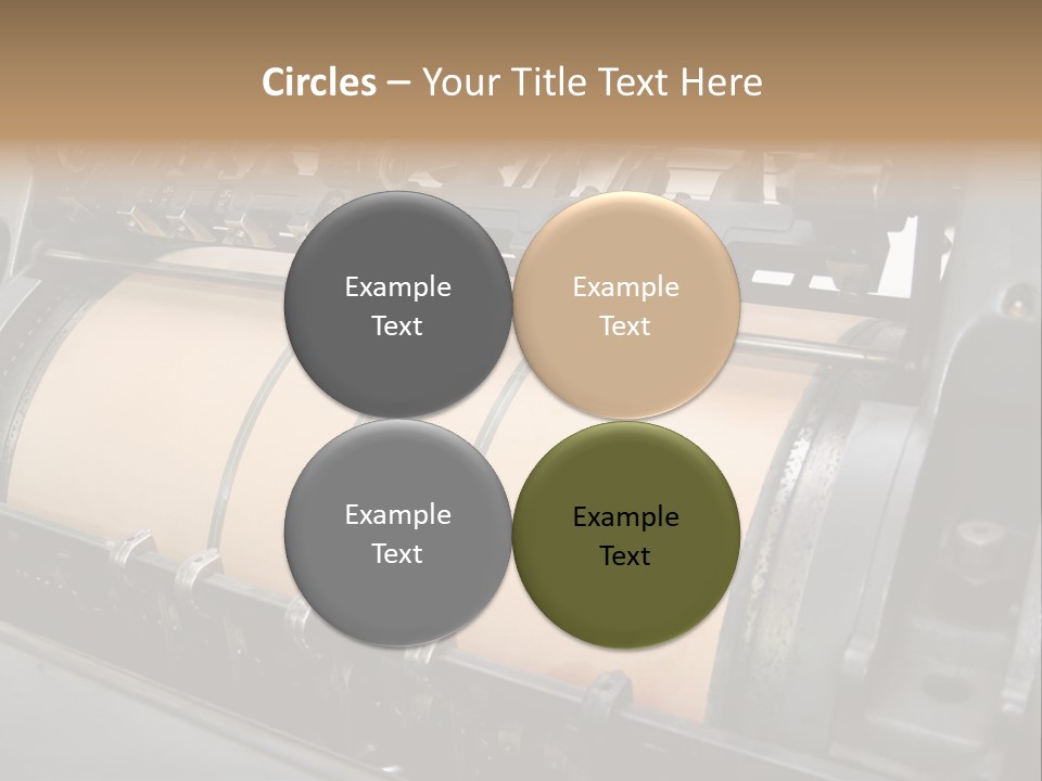 Technology Newspaper Work PowerPoint Template