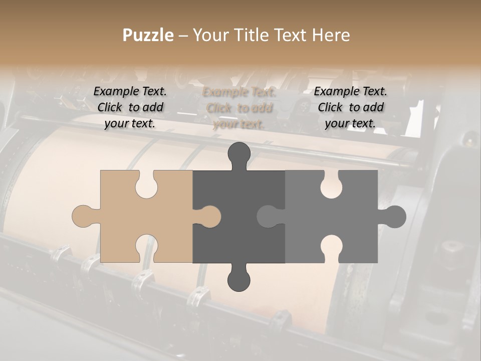 Technology Newspaper Work PowerPoint Template