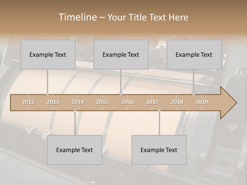 Technology Newspaper Work PowerPoint Template