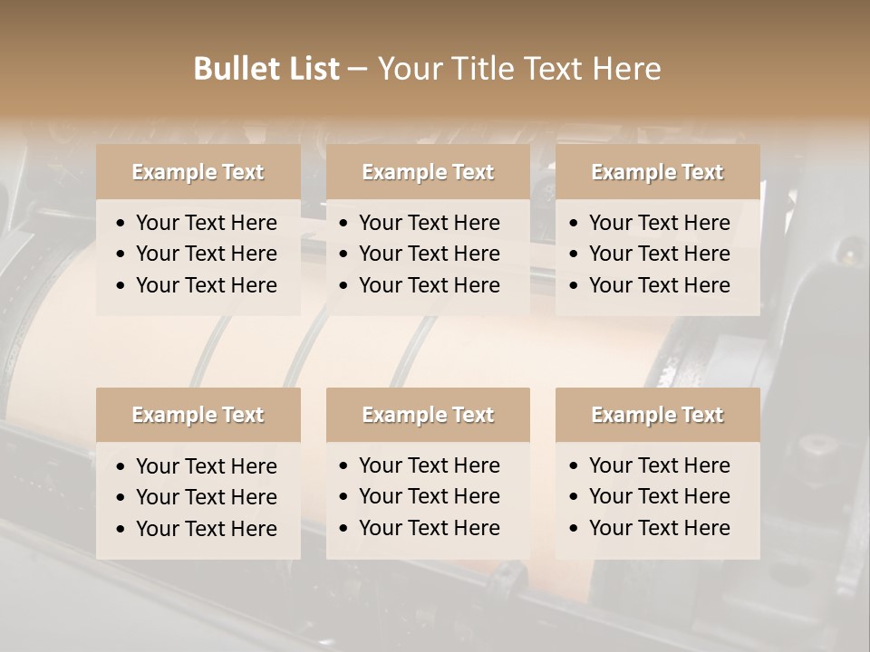 Technology Newspaper Work PowerPoint Template