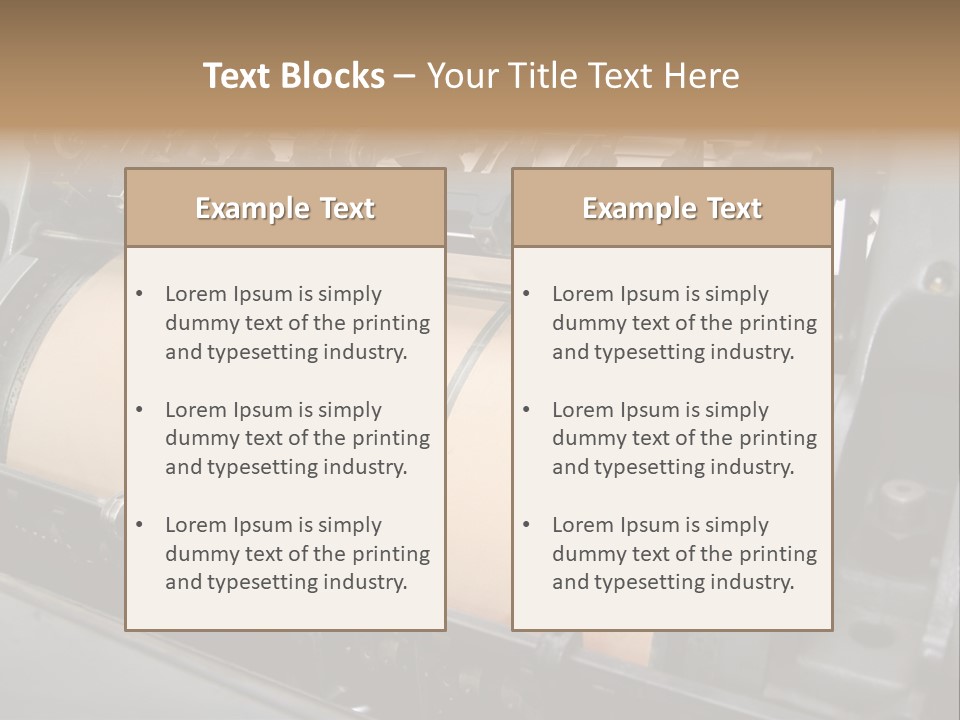 Technology Newspaper Work PowerPoint Template
