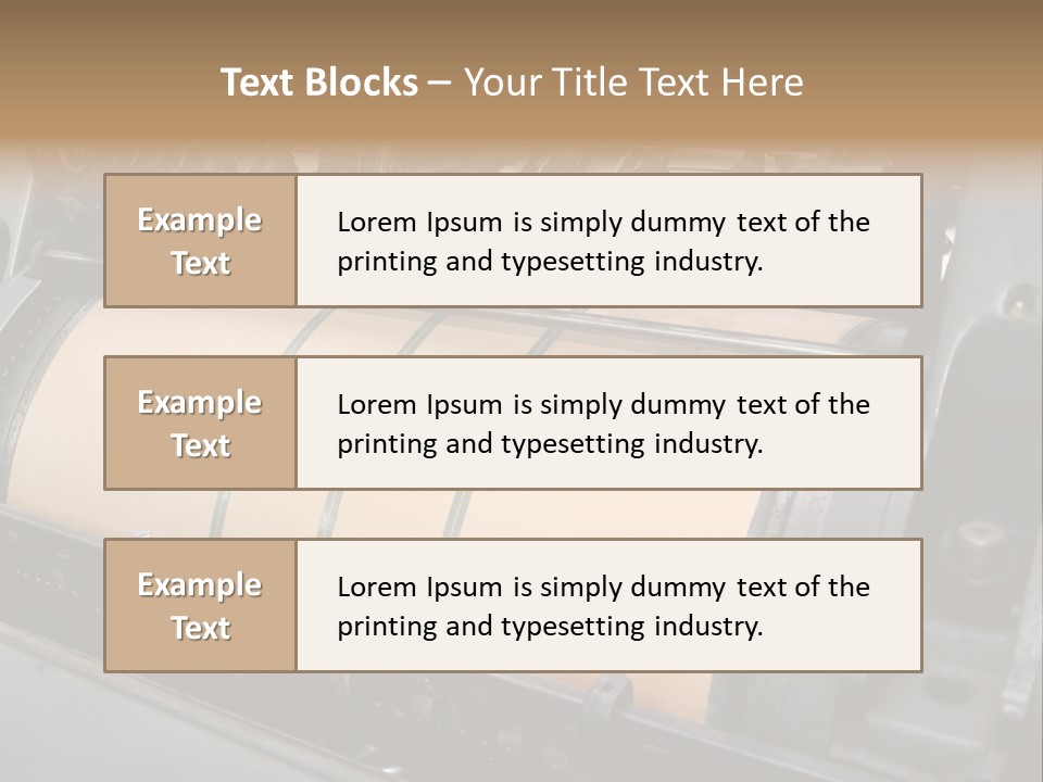 Technology Newspaper Work PowerPoint Template