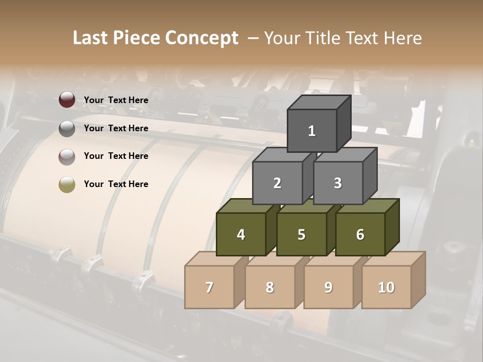 Technology Newspaper Work PowerPoint Template