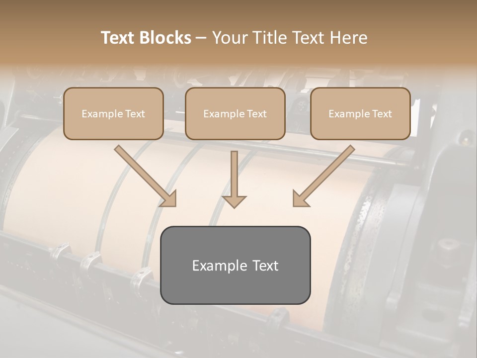Technology Newspaper Work PowerPoint Template