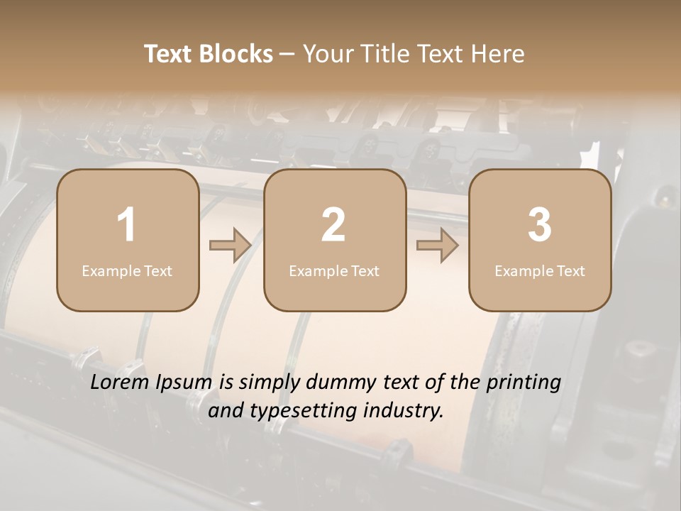 Technology Newspaper Work PowerPoint Template