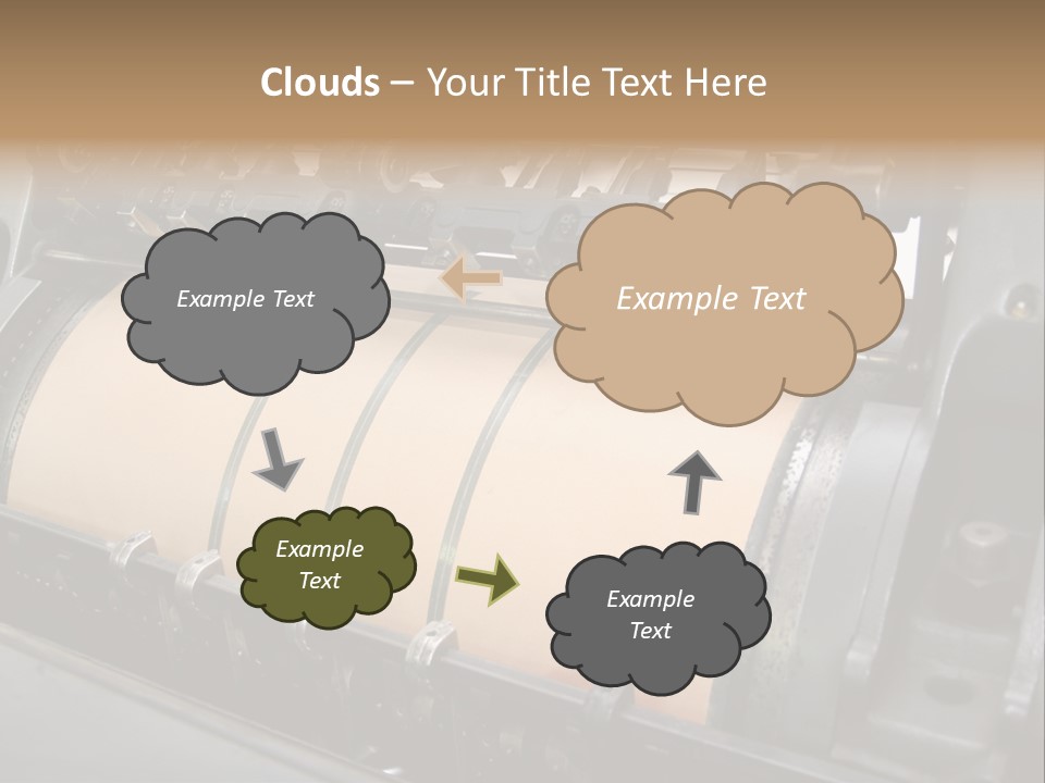 Technology Newspaper Work PowerPoint Template