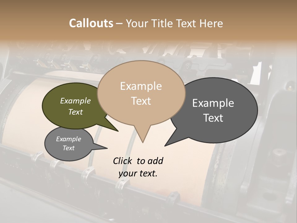 Technology Newspaper Work PowerPoint Template