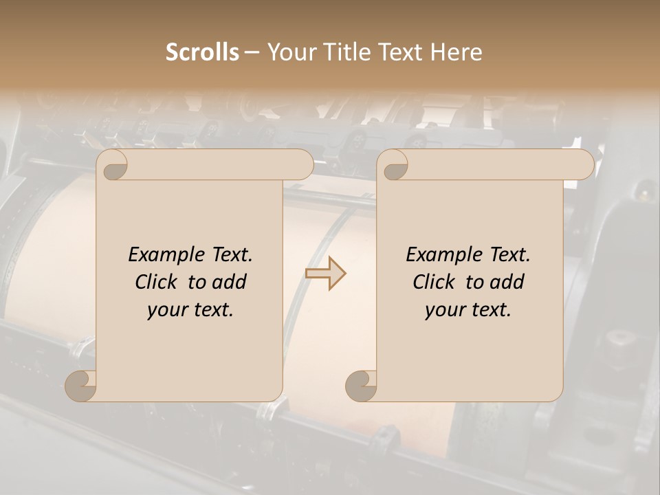 Technology Newspaper Work PowerPoint Template