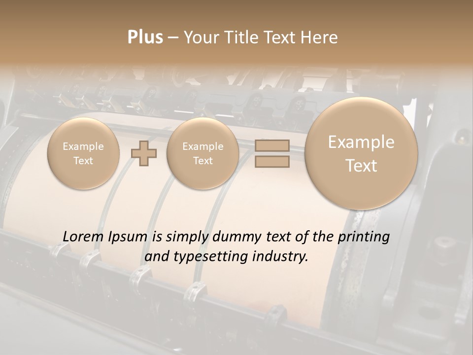 Technology Newspaper Work PowerPoint Template