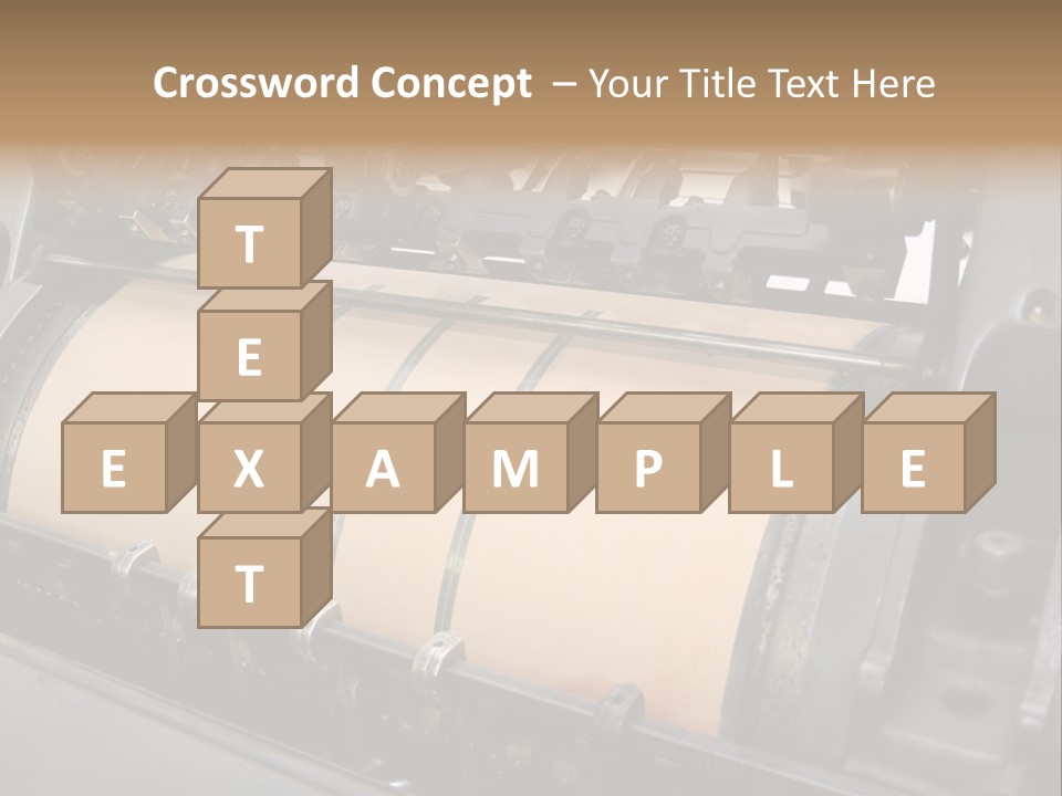 Technology Newspaper Work PowerPoint Template