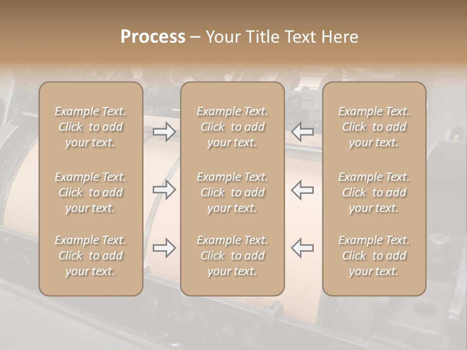 Technology Newspaper Work PowerPoint Template