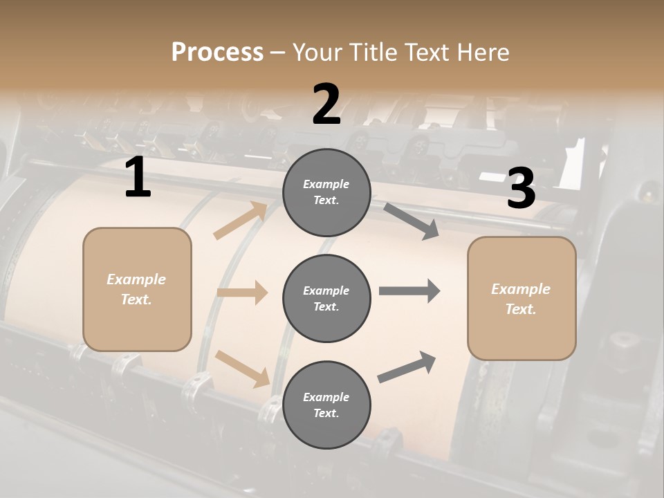Technology Newspaper Work PowerPoint Template