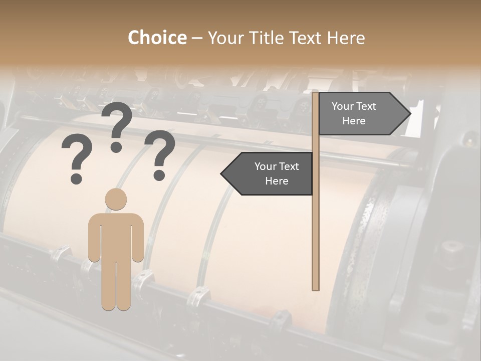 Technology Newspaper Work PowerPoint Template